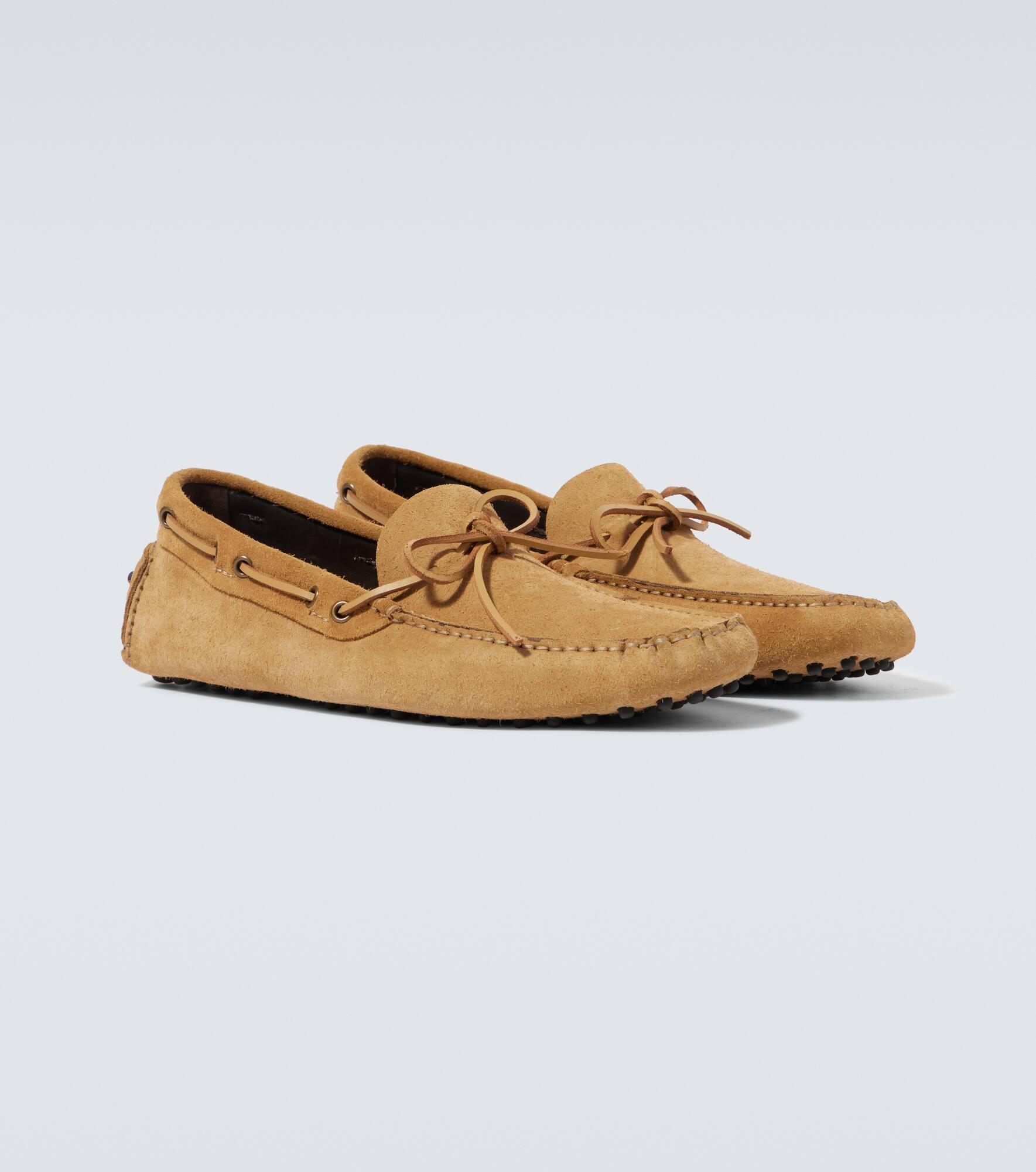 Suede driving shoes - 4