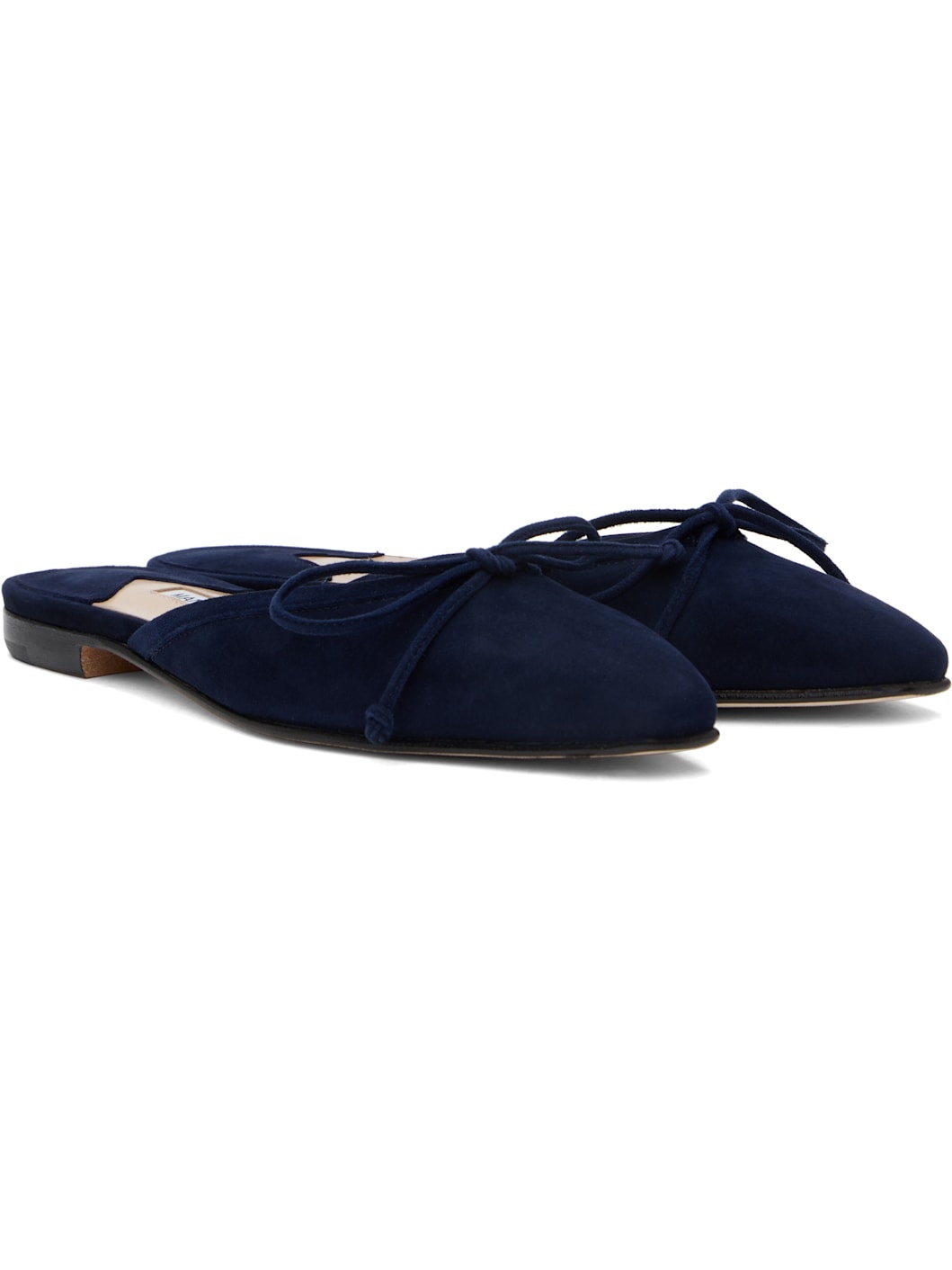 Navy Ballerimu Mules - 4