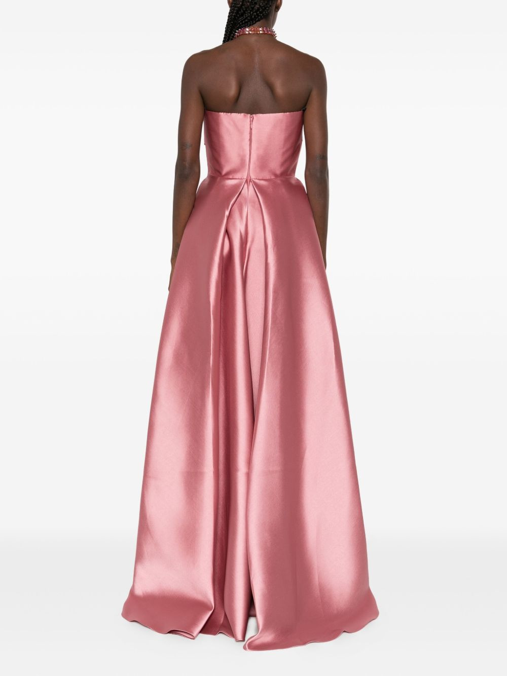 Tiffany strapless maxi dress - 4