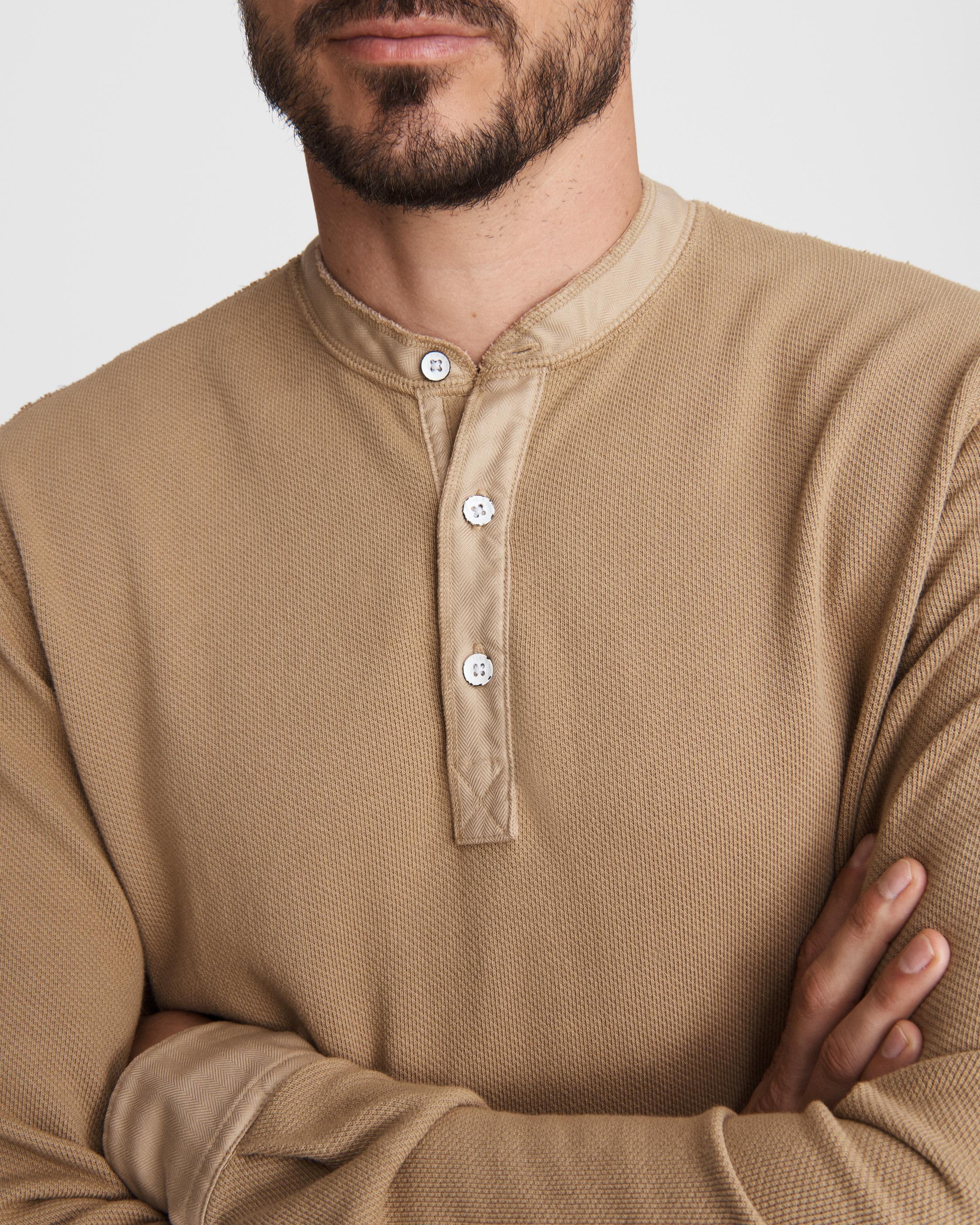 Blake Cotton Henley - 6