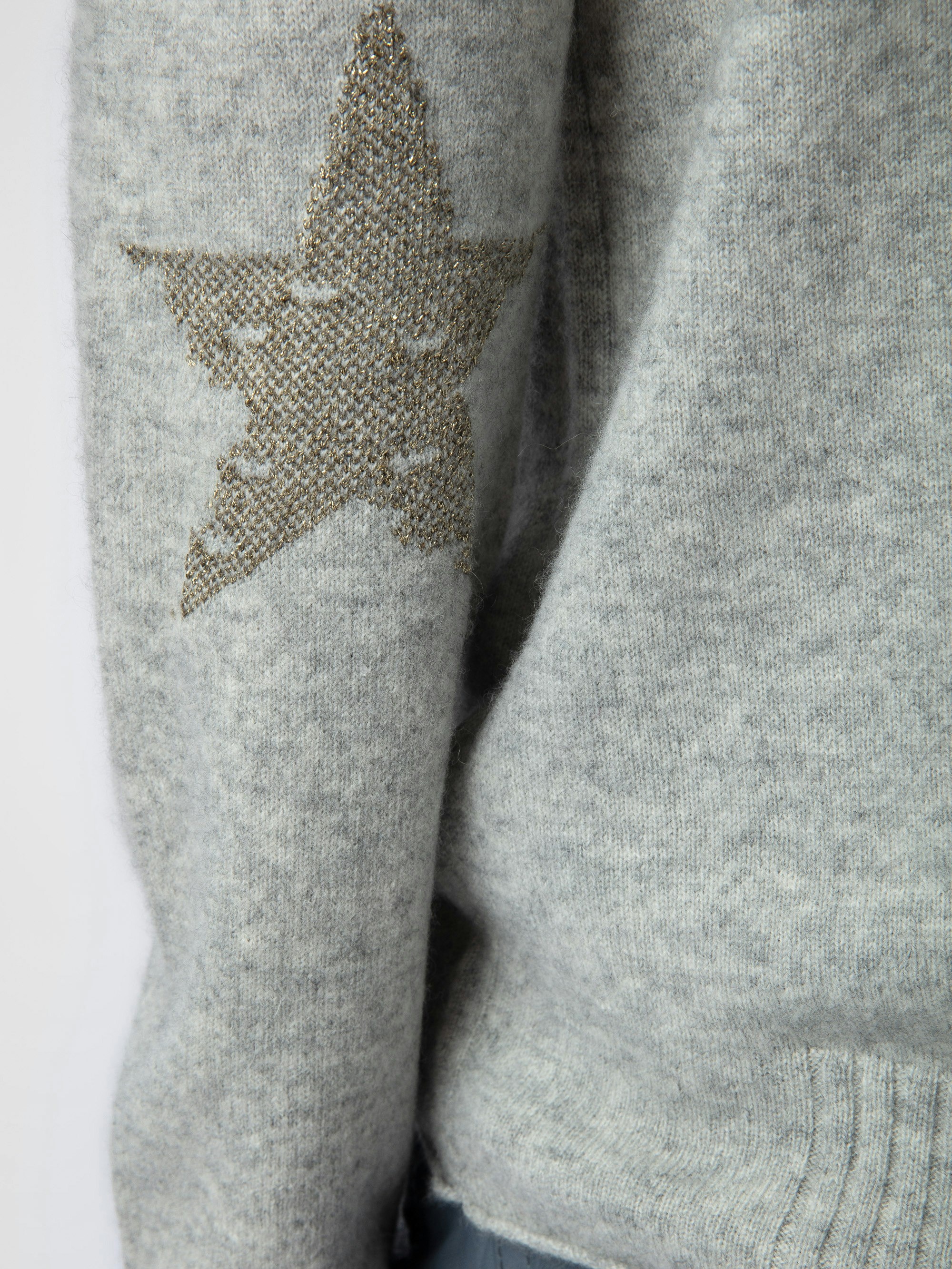 Cici Patch Cashmere Sweater - 5