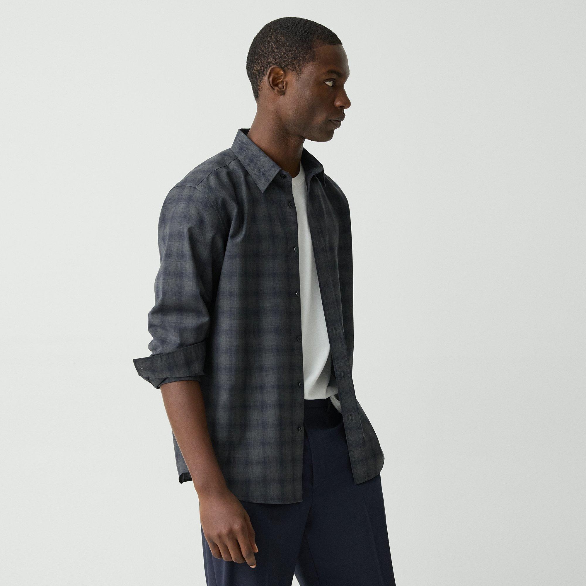 Irving Shirt in Checked Wool - 3