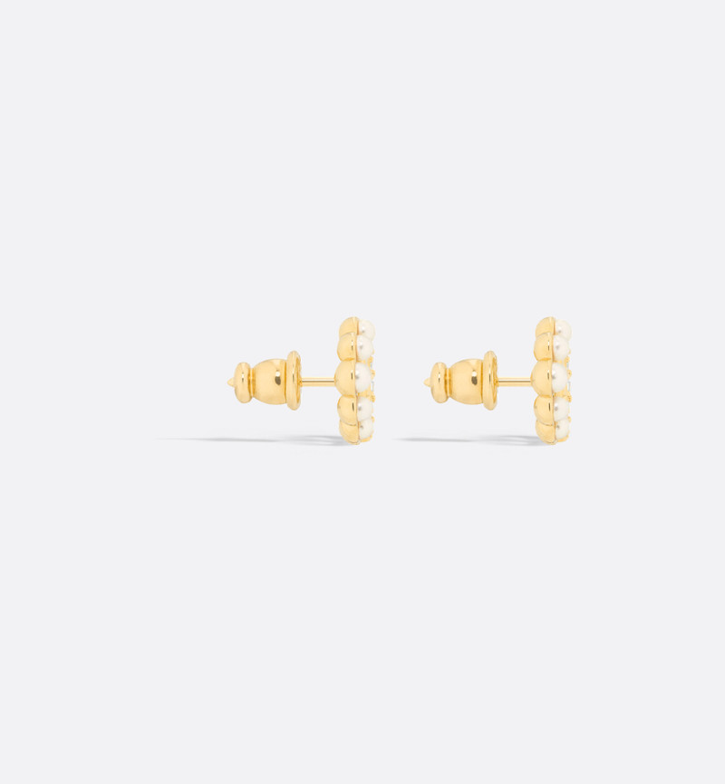 Petit CD Duo Stud Earrings 4