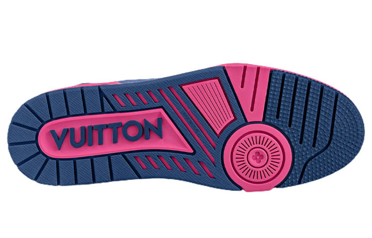 (WMNS) LOUIS VUITTON Trainer Sneakers 'Purple Pink Ombre' 1A9UP8 - 4