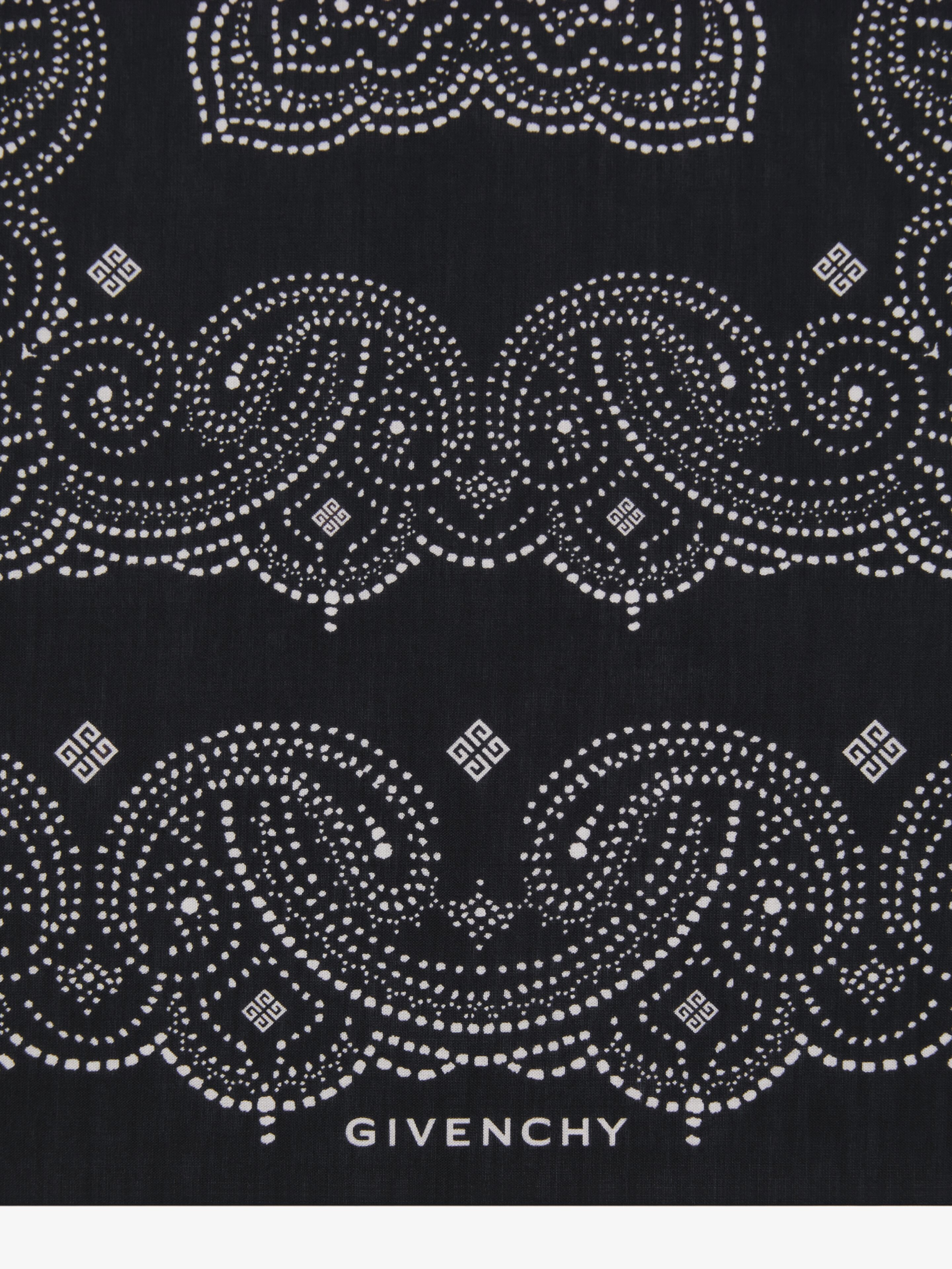 GIVENCHY 4G COTTON BANDANA - 2