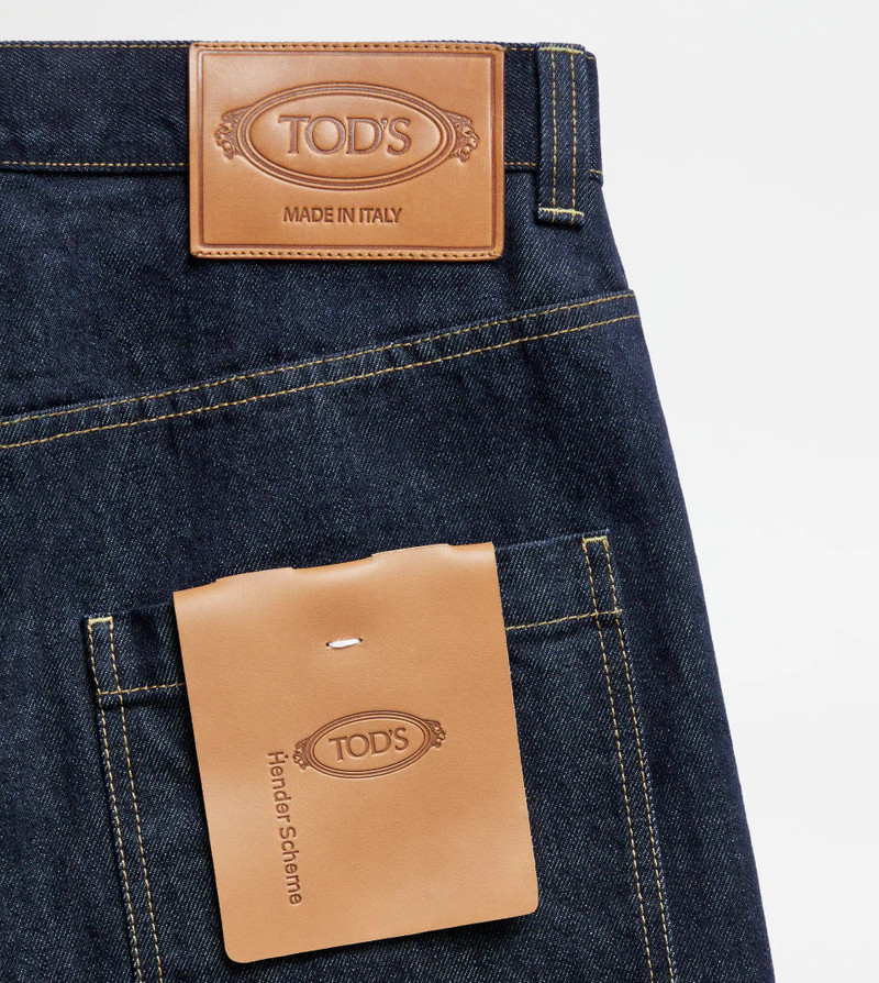 DENIM TROUSERS - BLUE 4