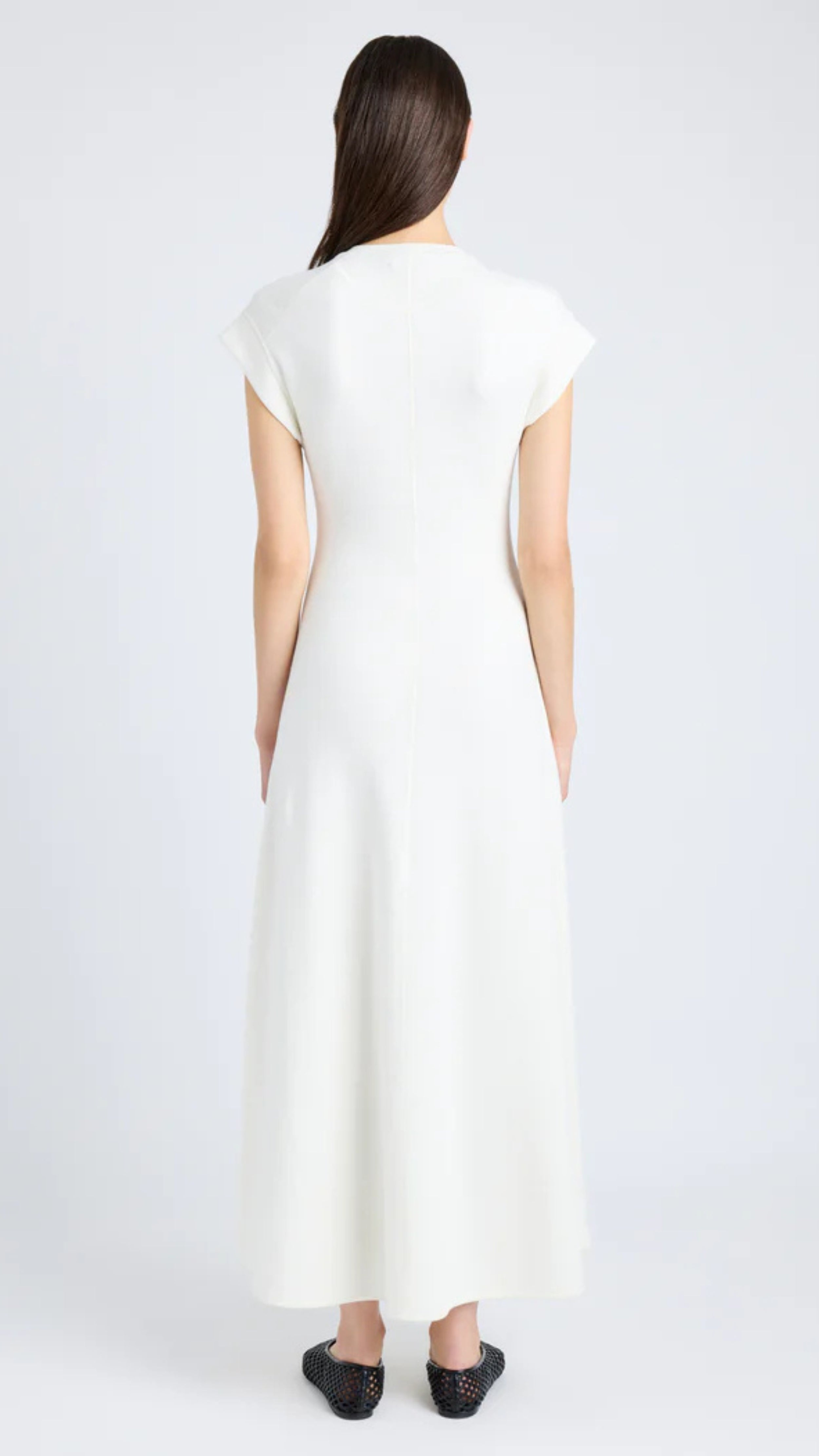 Melanie Dress in Souffle Rib - 3