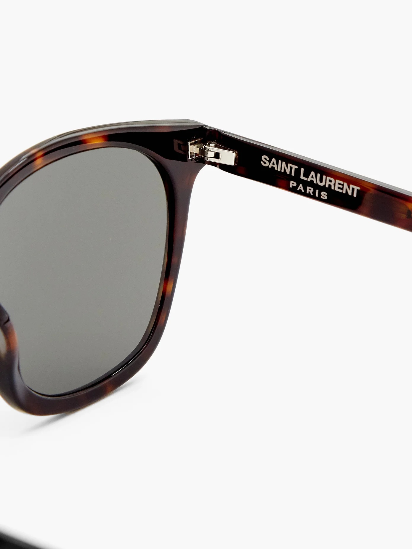 Square tortoiseshell-effect acetate sunglasses - 3