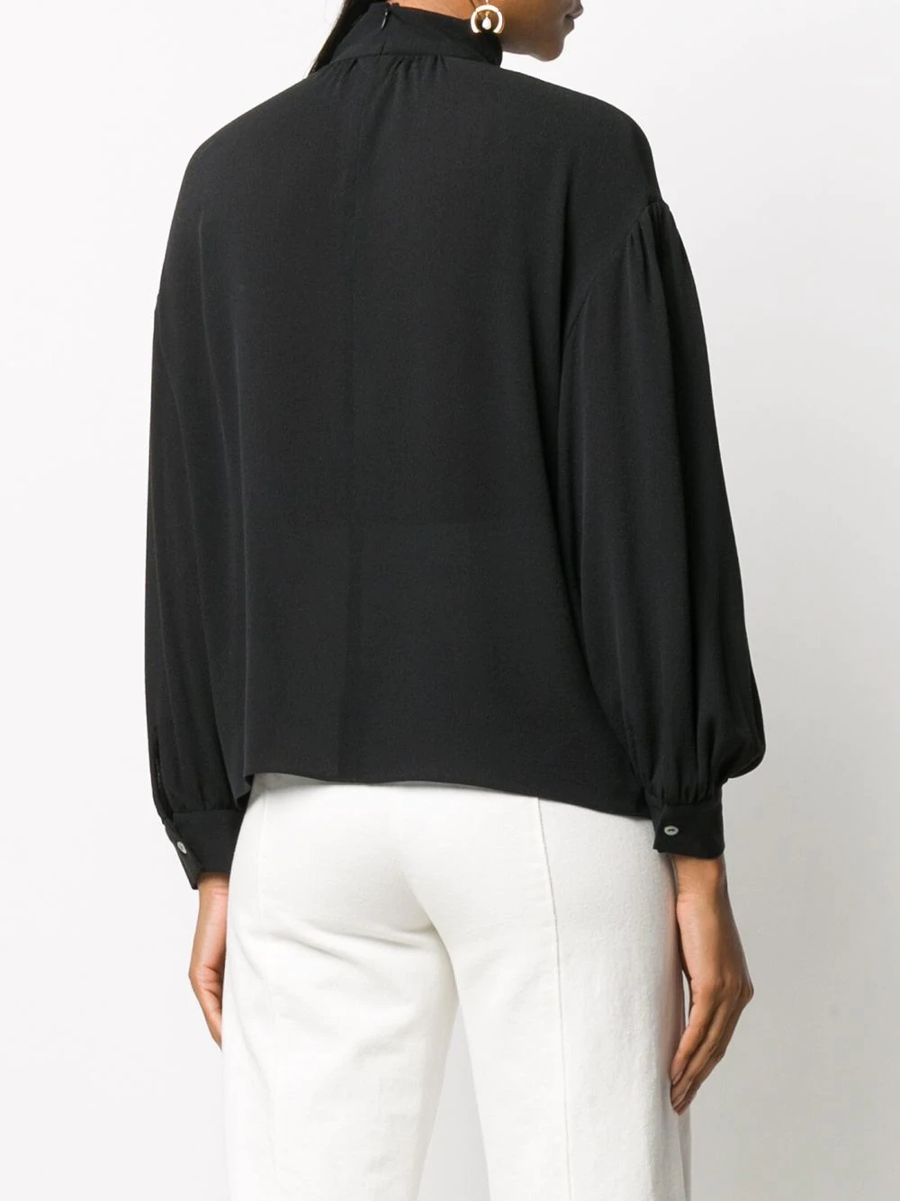 high neck blouse - 4