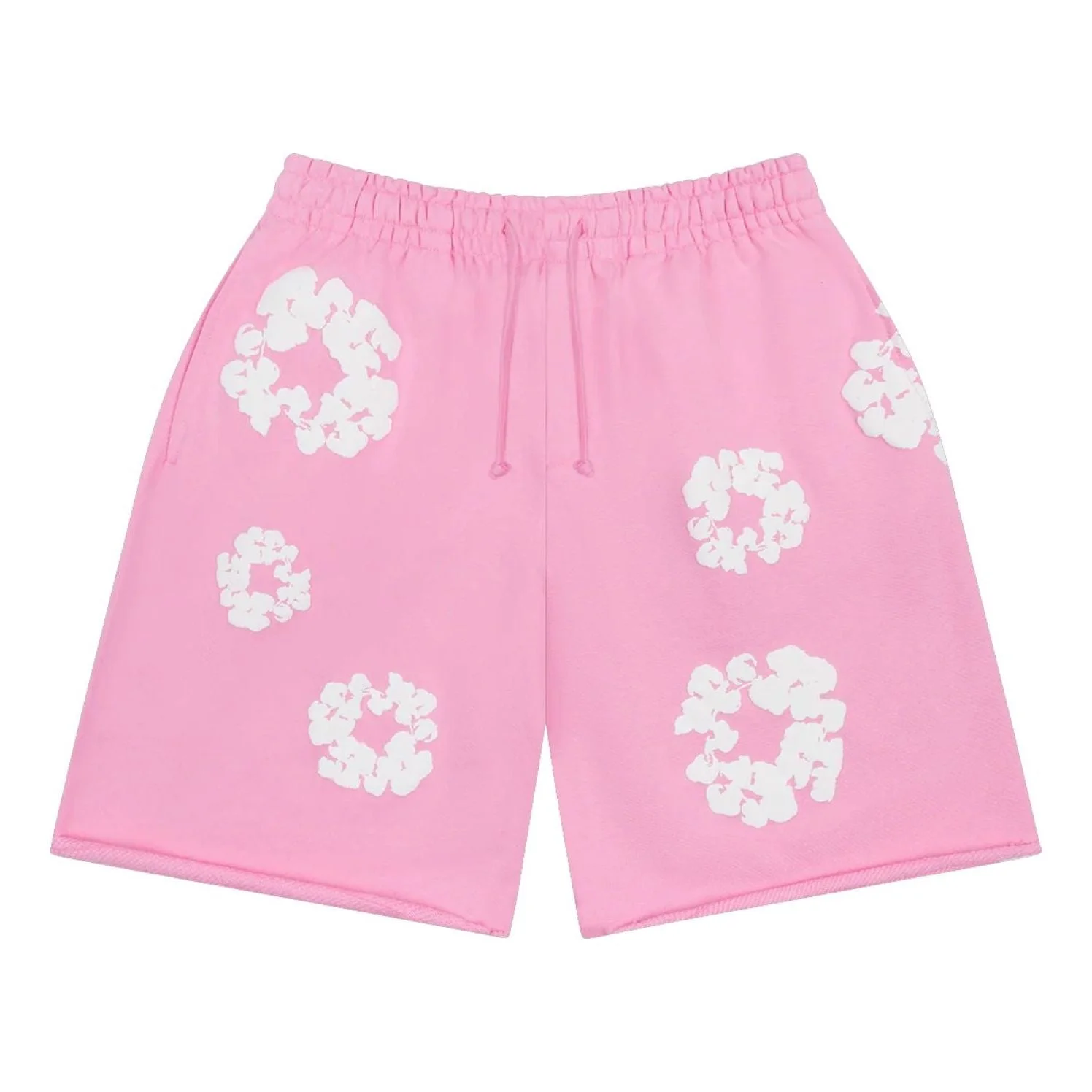 Denim Tears Cotton Wreath Sweatshorts 'Pink' FW25BRS2952306 - 1