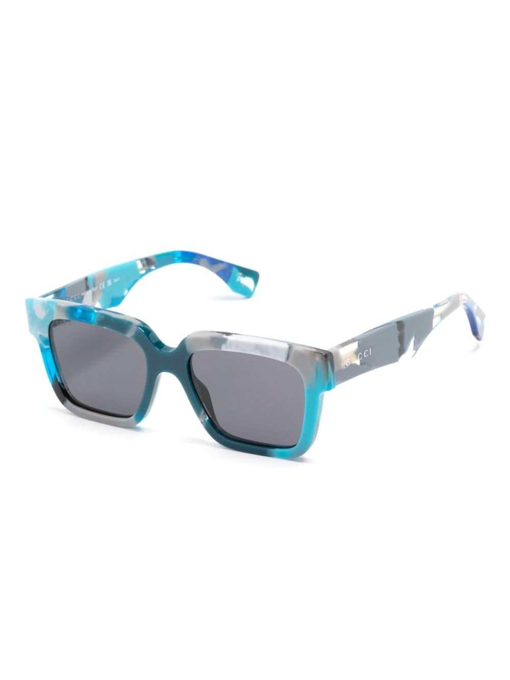 square-frame sunglasses - 2