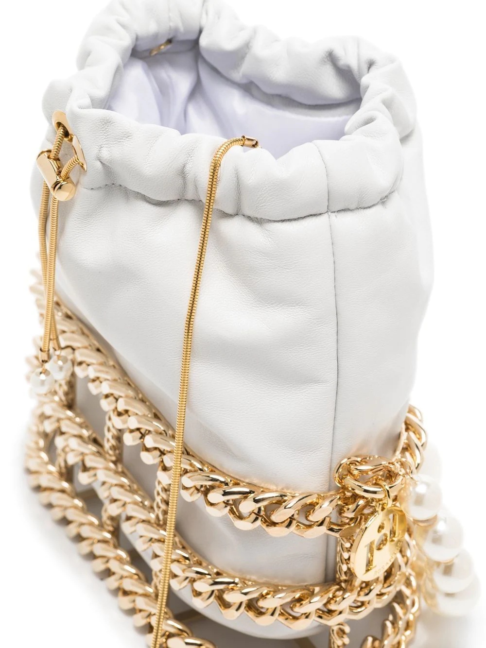 Convertible Pearls tote bag - 5