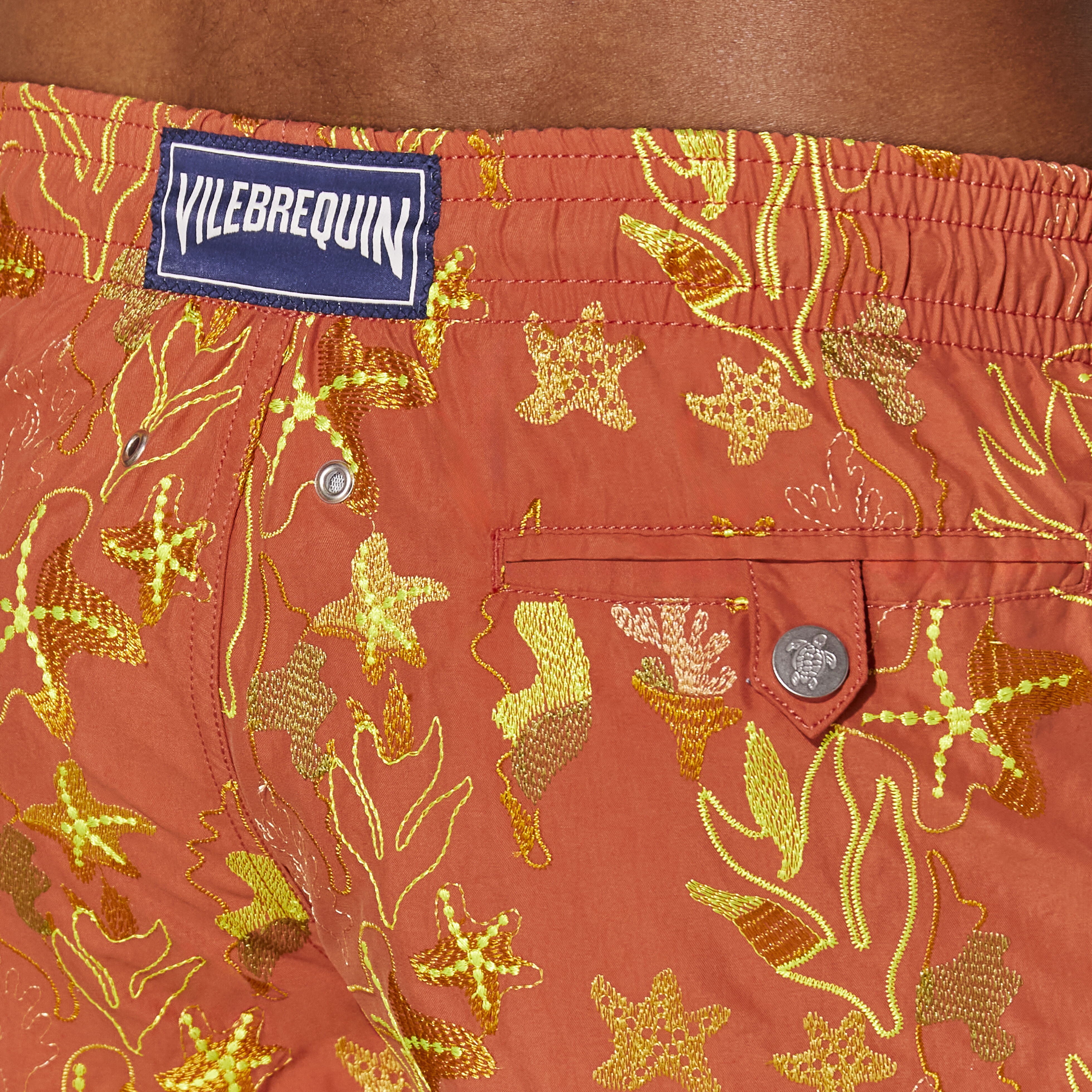 Men Swim Trunks Embroidered Camo Seaweed - Limited Edition - 6