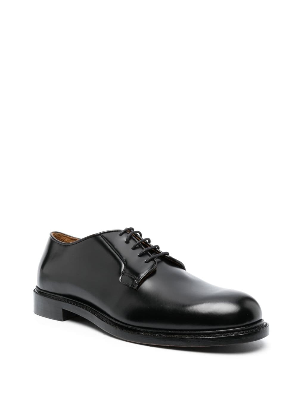leather derby shoes - 2
