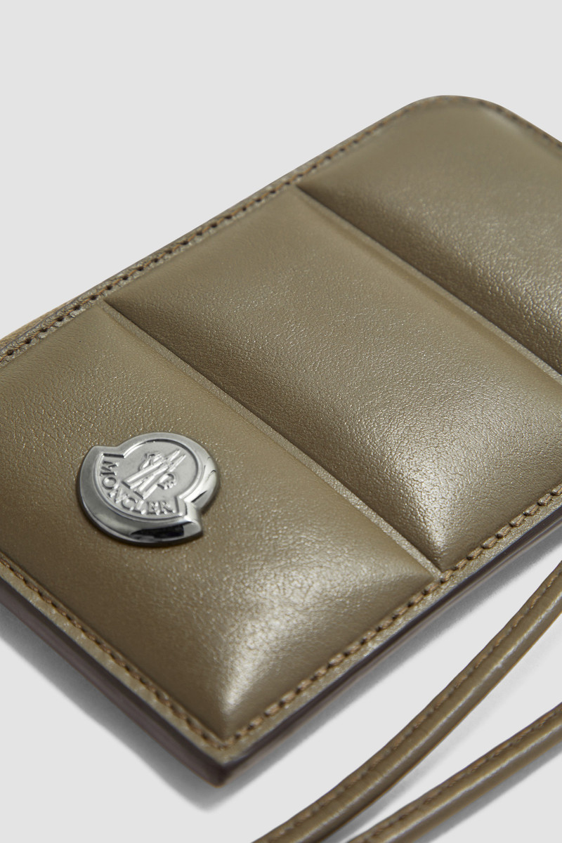 Doudoune Quilted Leather Card Holder 3