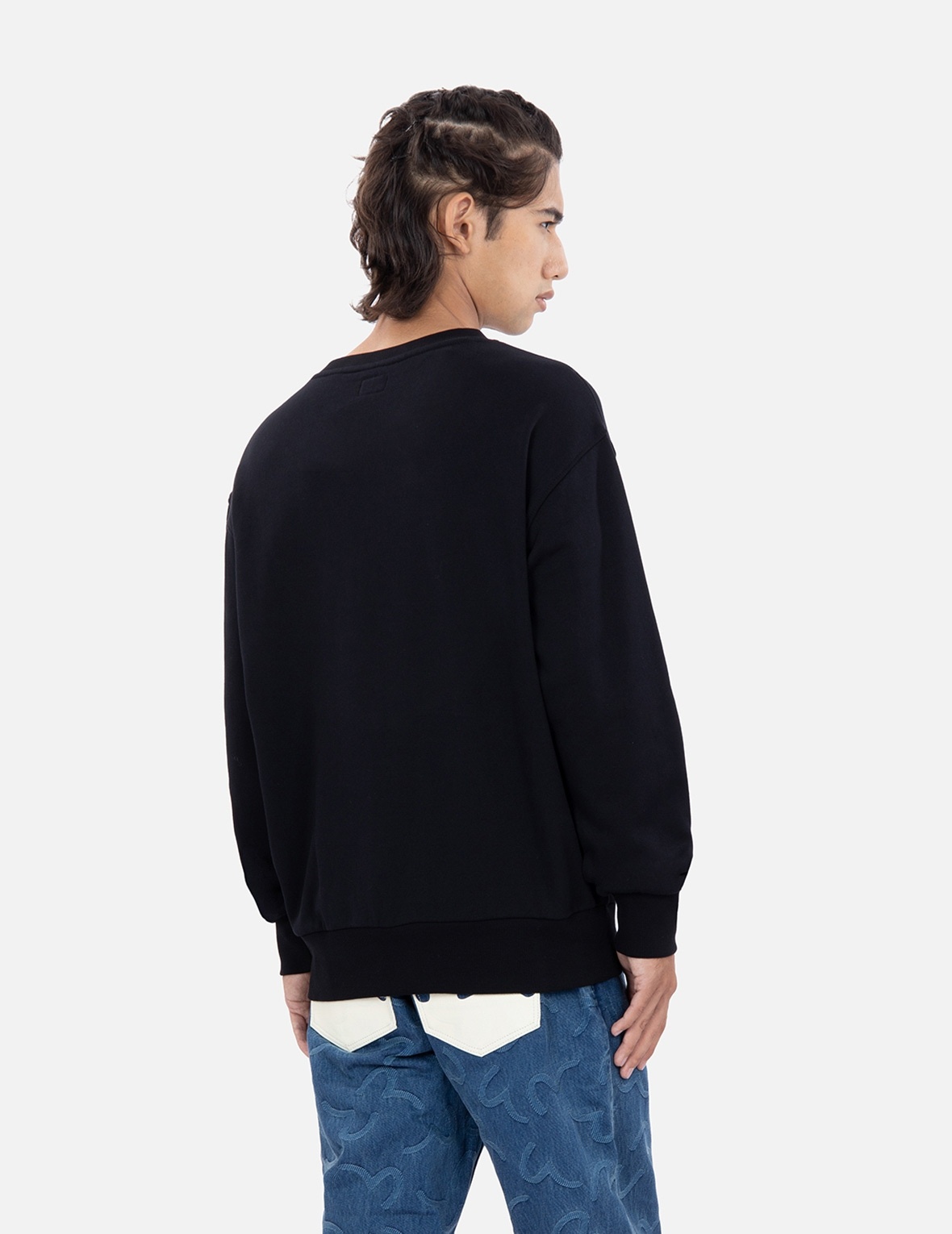 POCKET GRAPHIC PRINT SWEATSHIRT - 8