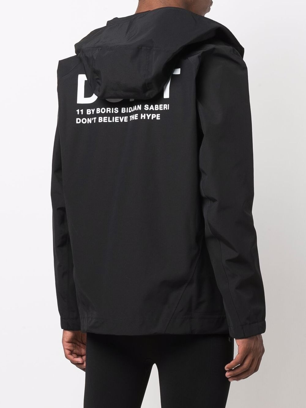 hooded zip-up jacket - 4