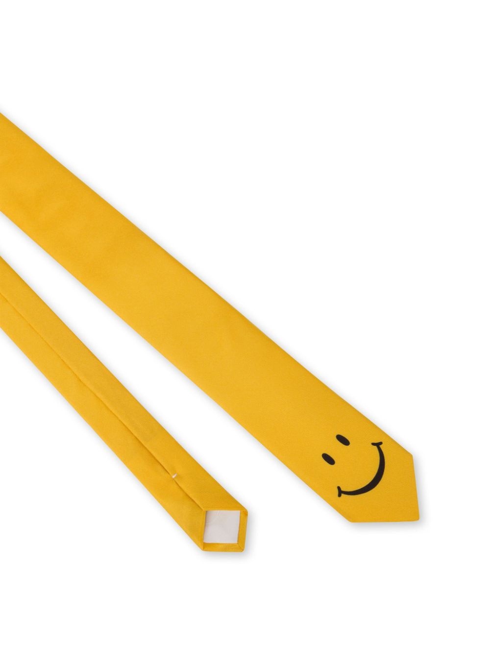smiley face-motif tie - 2