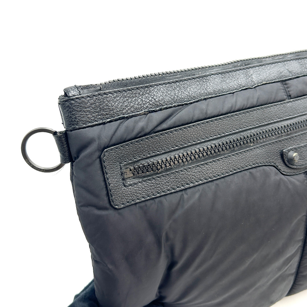 Balenciaga Motor Nylon Clutch 273023 1000 G 528147 - 7