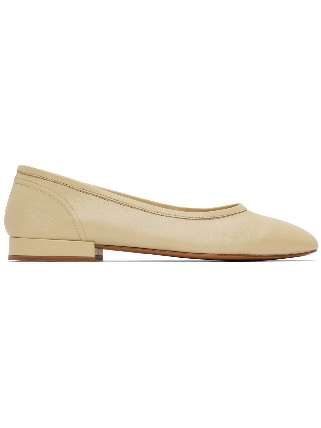 Beige Serafina Ballerina Flats - 1