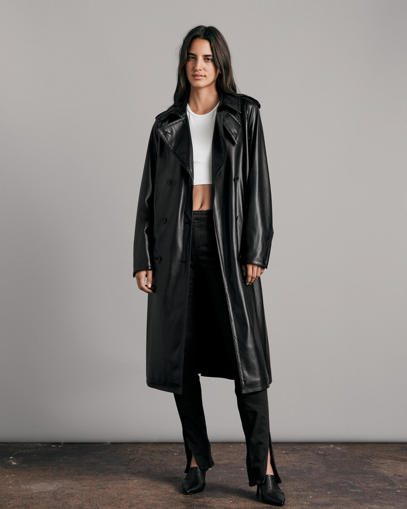 rag & bone Gwyn Faux Leather Coat
Classic Fit Coat outlook