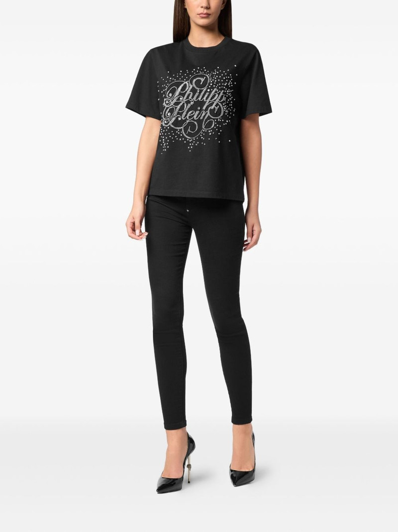 PHILIPP PLEIN crystal-embellished T-Shirt outlook