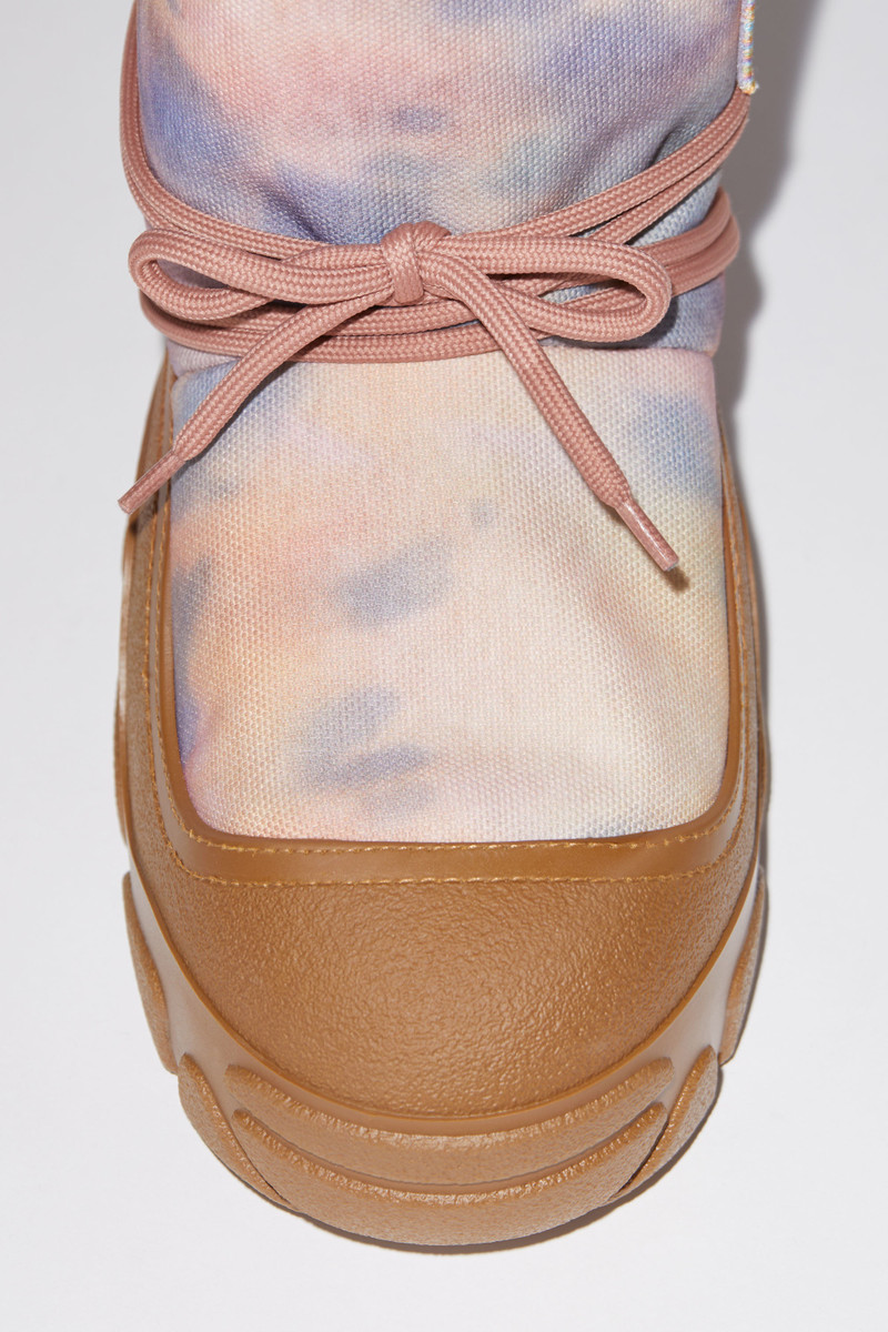 Cloud snow boots - Peach orange 7