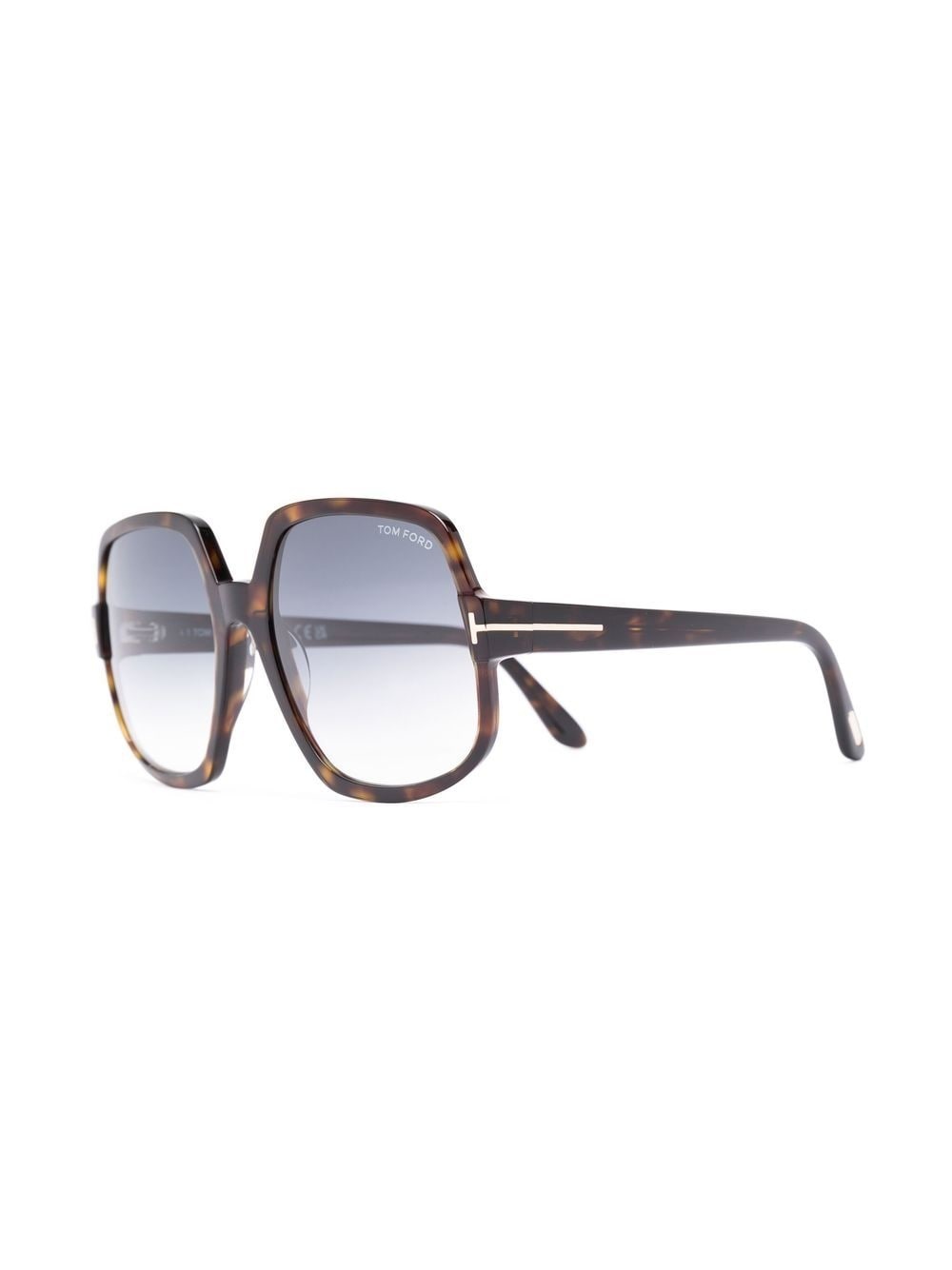 tortoiseshell-effect sunglasses - 2