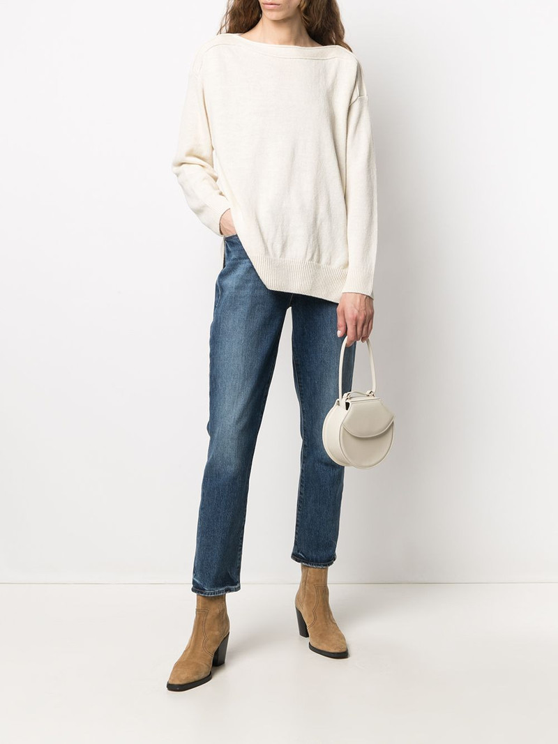 CLOSED boat-neck knit jumper outlook