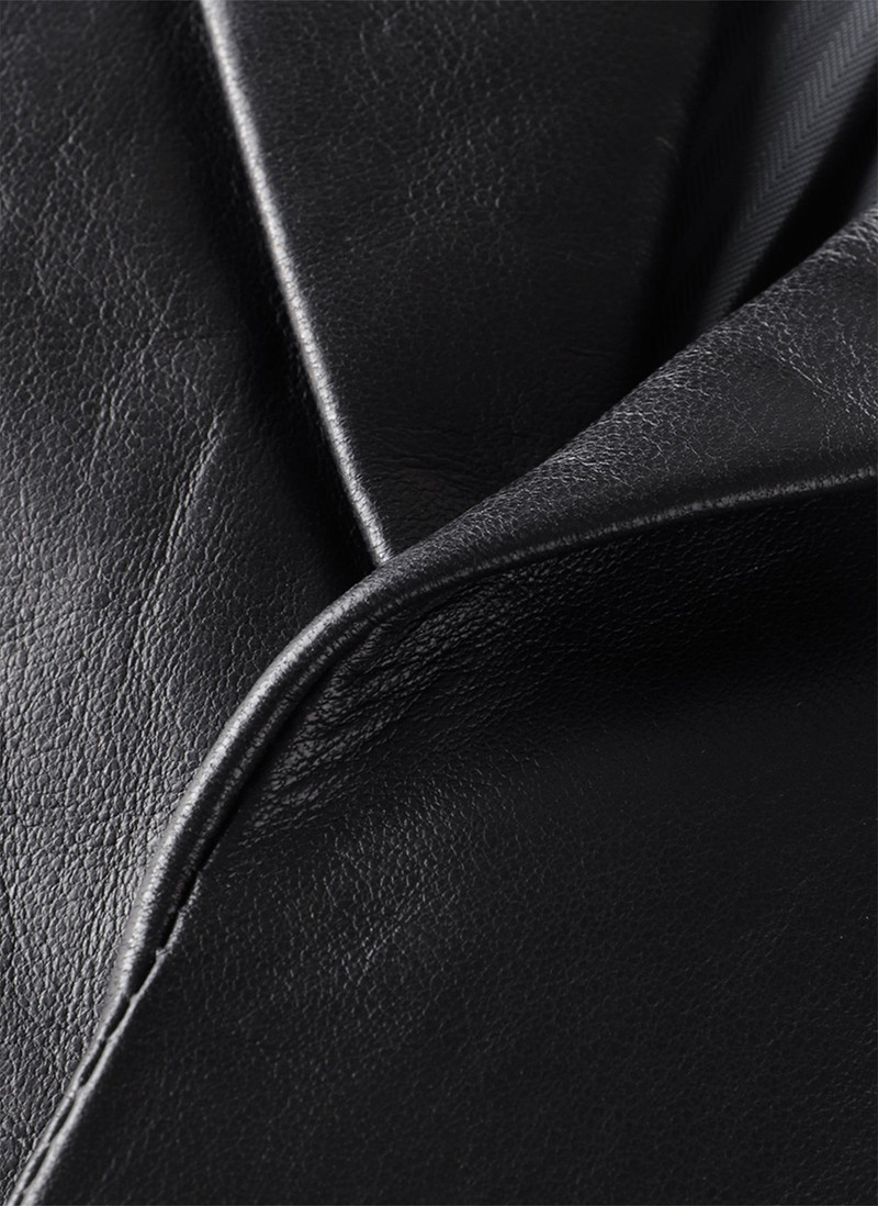 8.0 LEATHER JACKET CENTER (BLACK) 4