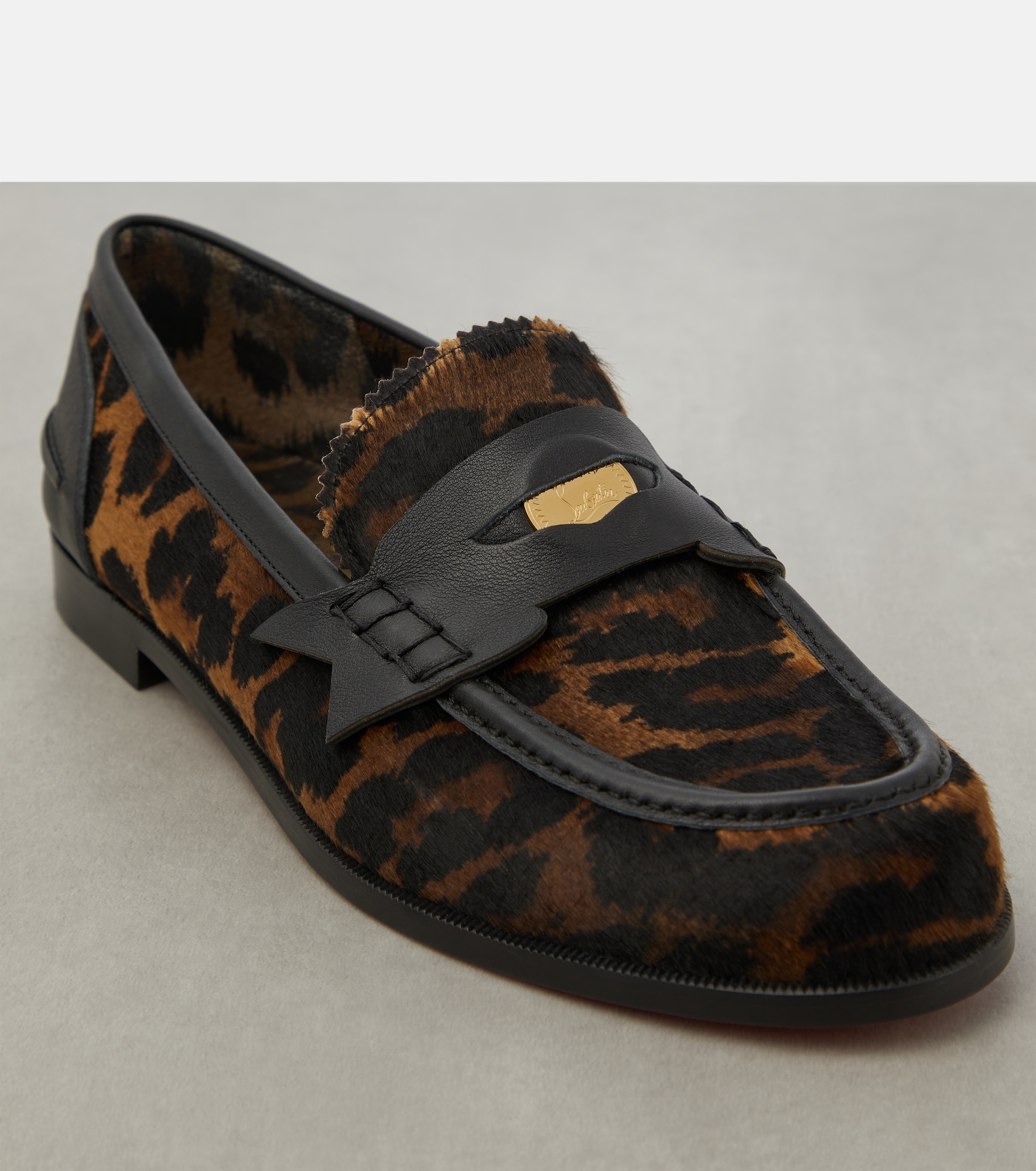 Penny Donna leopard-print loafers - 6