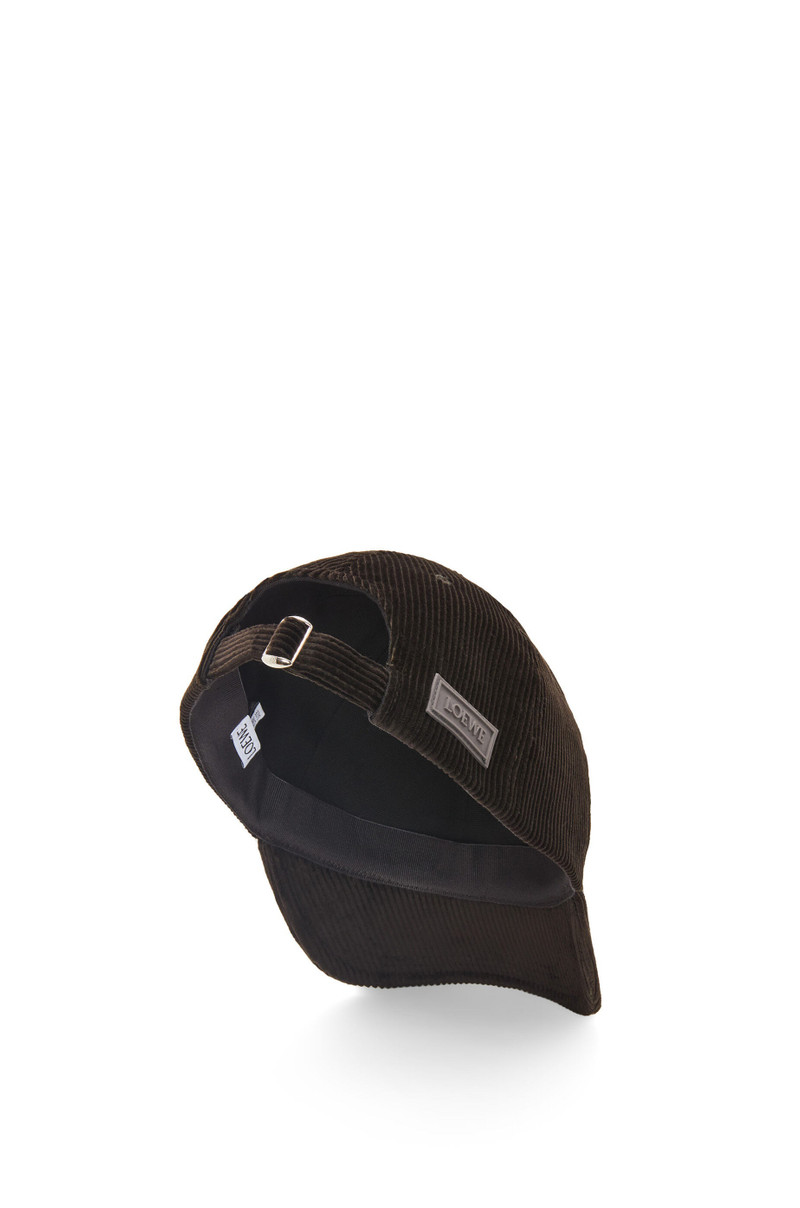 Loewe Patch cap in corduroy outlook