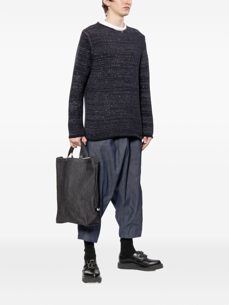 elasticated-waistband trousers 3