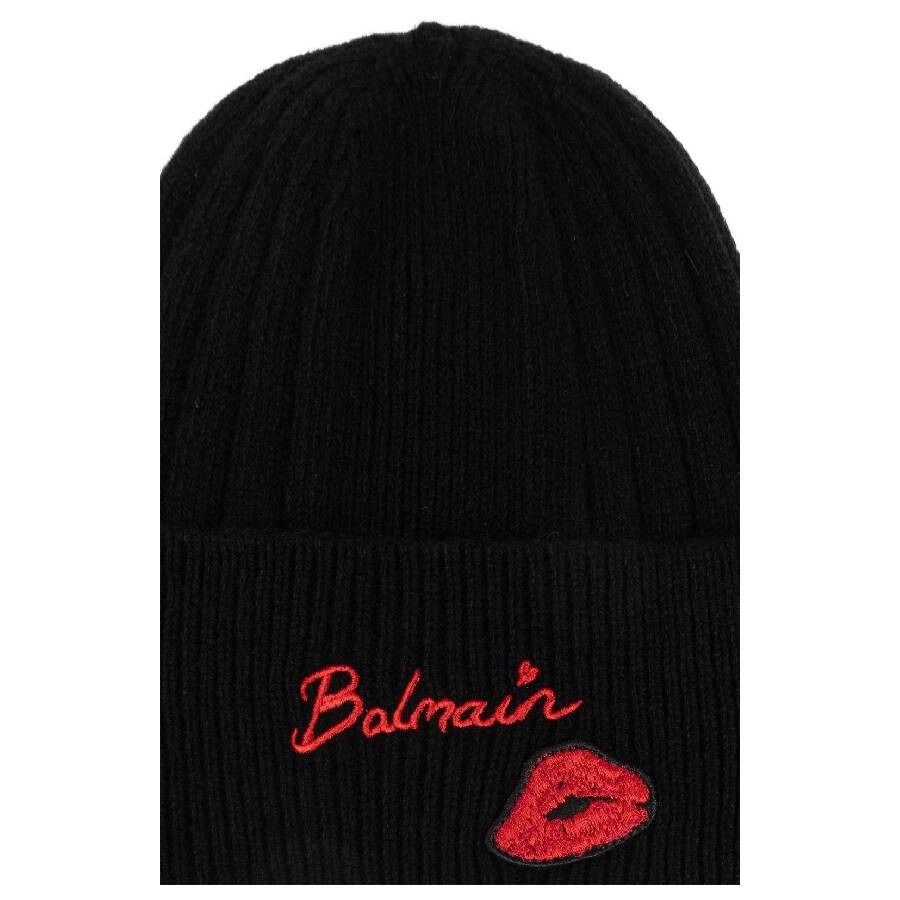 Balmain Logo-Embroidered Beanie - 3
