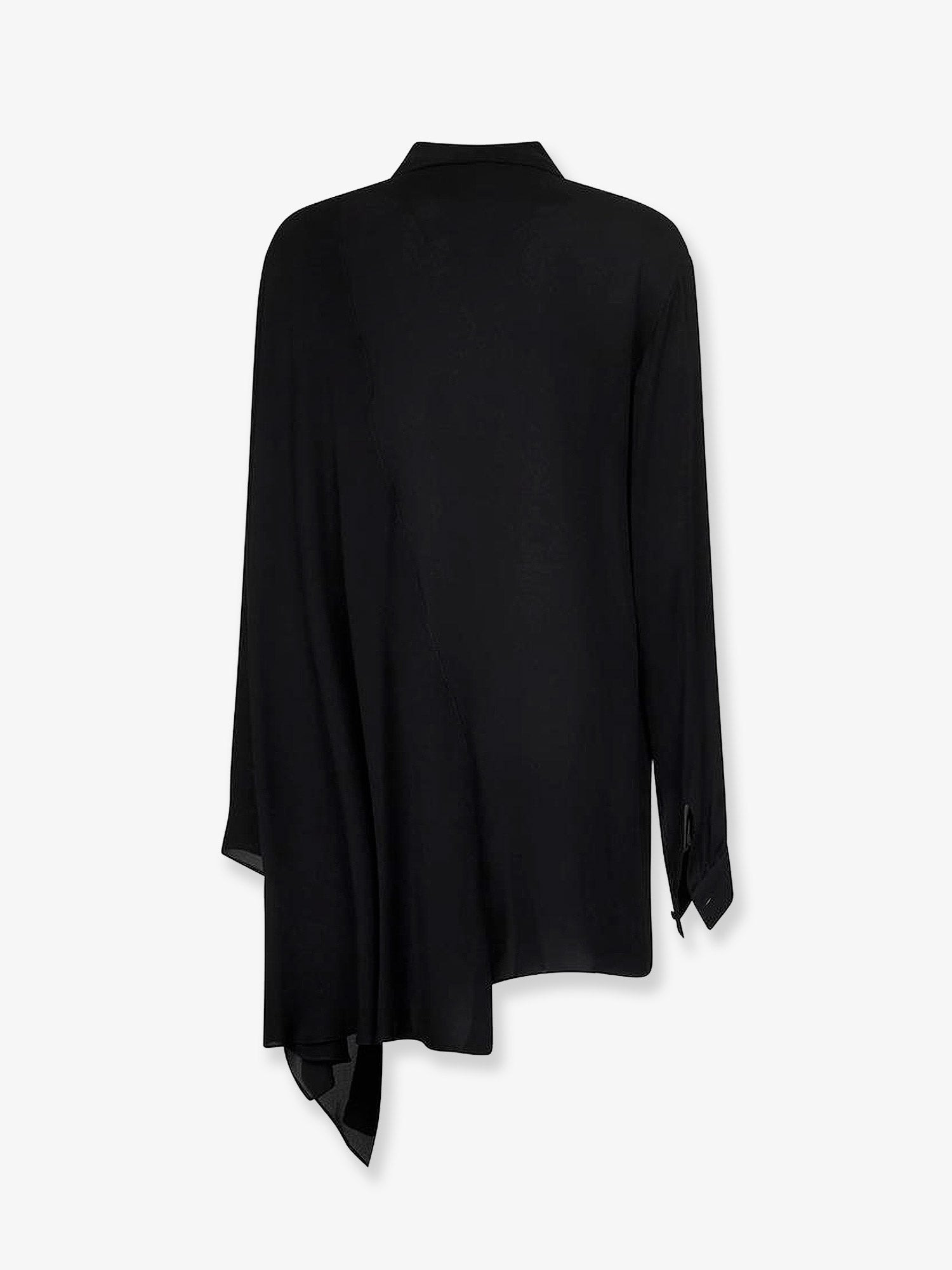 Silk Shirt With Bow - 4
