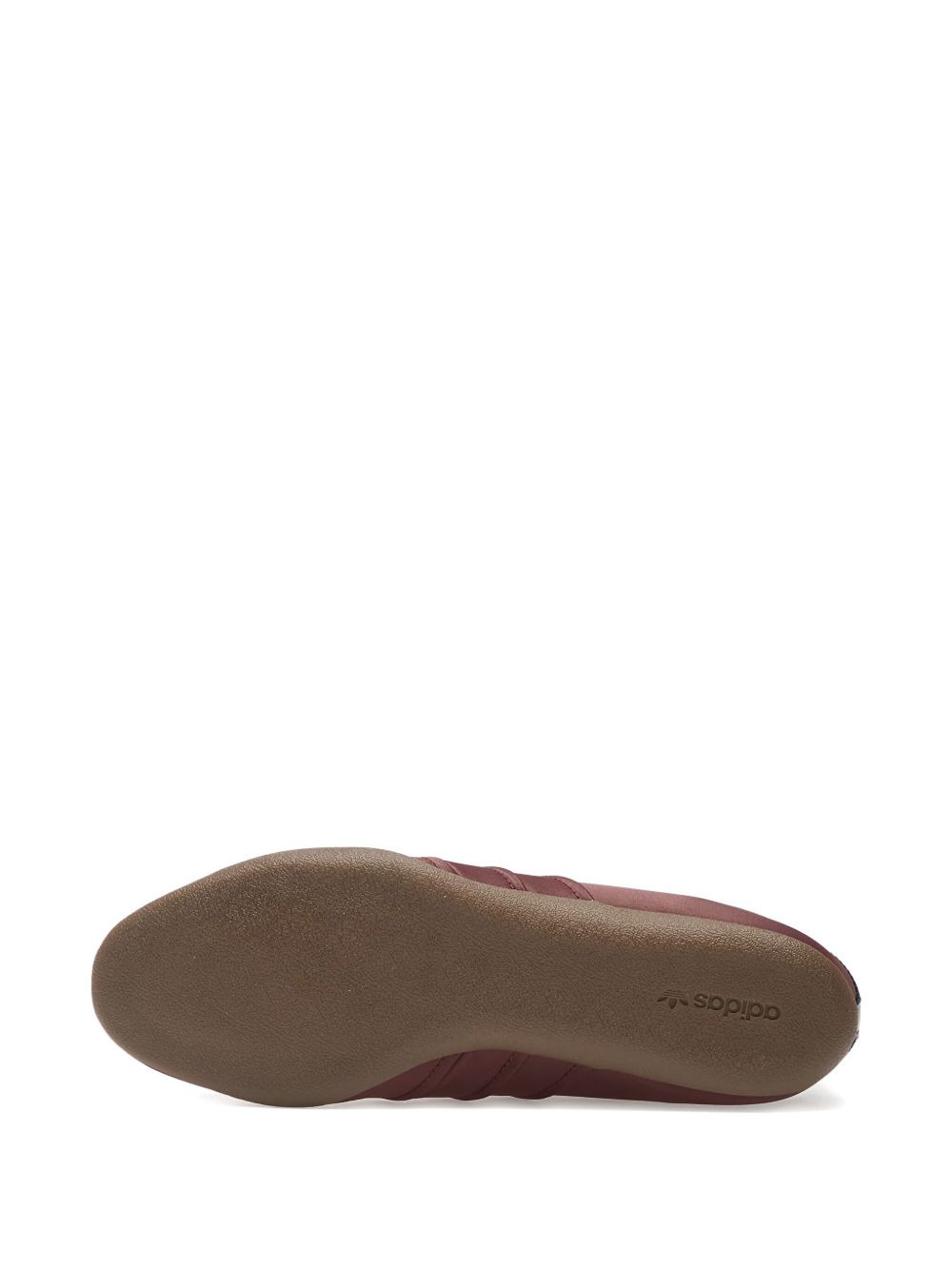 satin-paneled lace-up trainers - 4