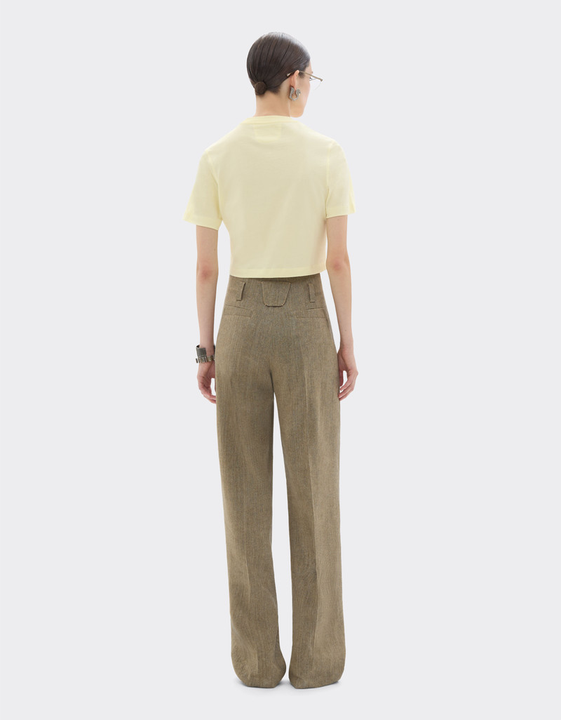 Crop cotton T-shirt 4