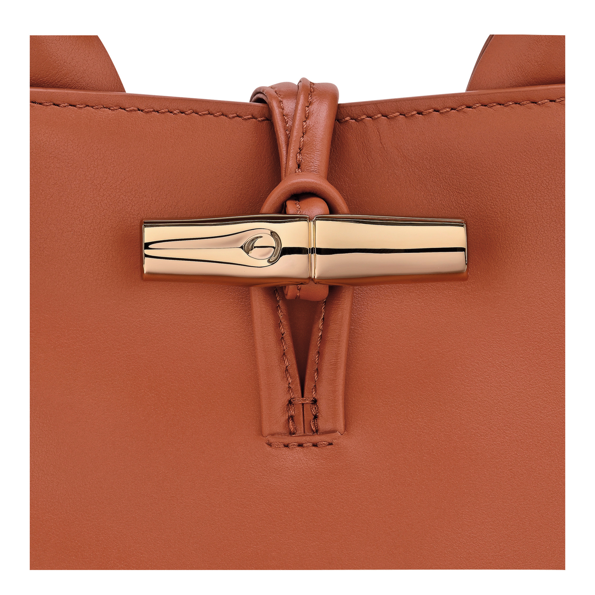 Le Roseau S Handbag Bark - Leather - 7