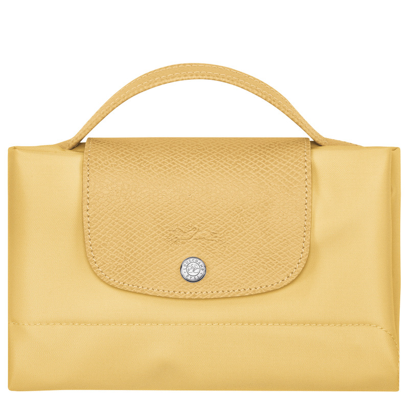 Le Pliage Green S Briefcase Wheat - Recycled canvas 5