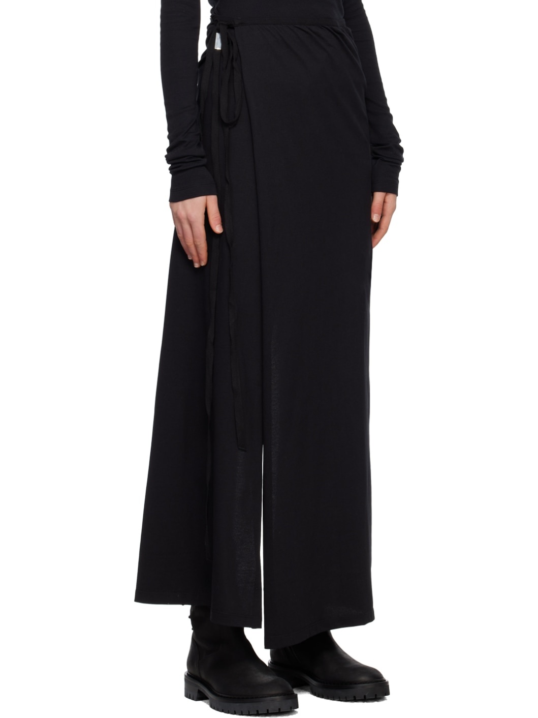 Black Marlene Maxi Skirt - 2
