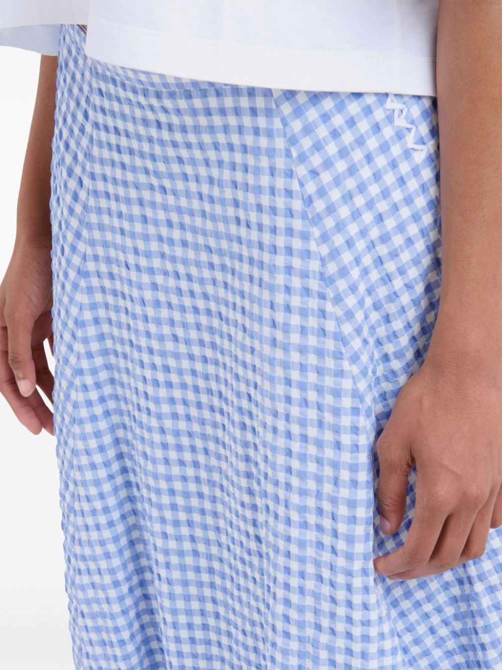 Marni check-print midi skirt | farfetch | REVERSIBLE