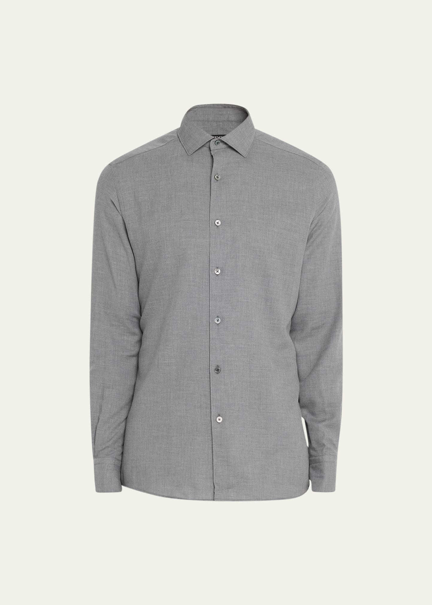 Men's Cashco Melange Sport Shirt - 1