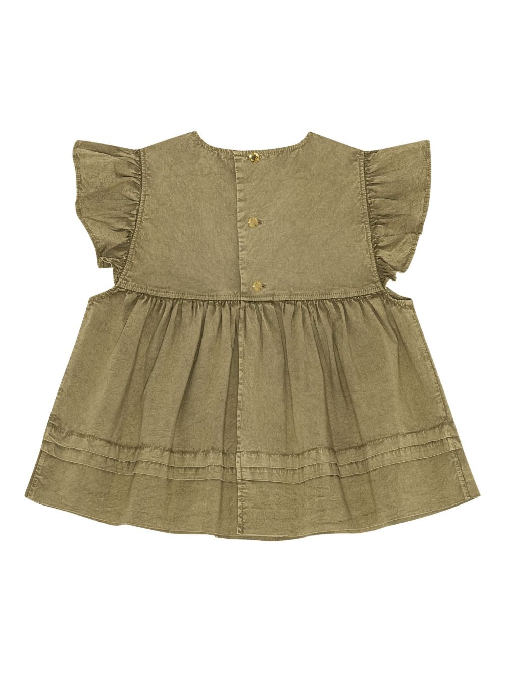 ruffled flared top - 6
