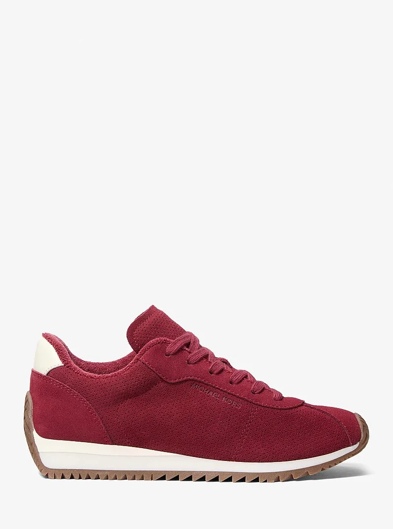 Rhodes Suede and Leather Trainer - 1
