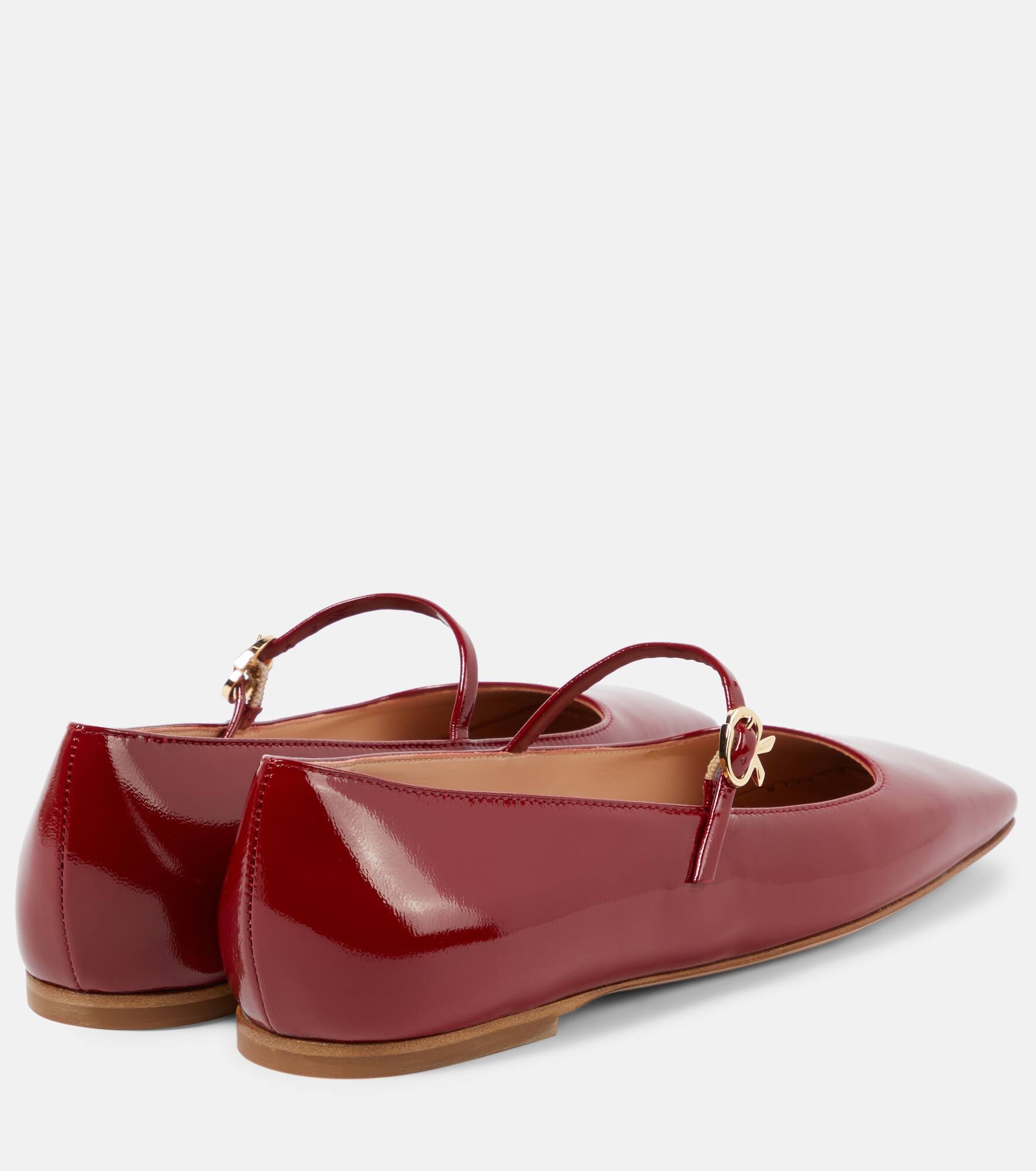 Christina patent leather Mary Jane flats - 3