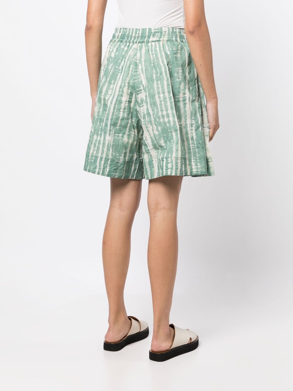 The Diver tie-dye shorts - 4