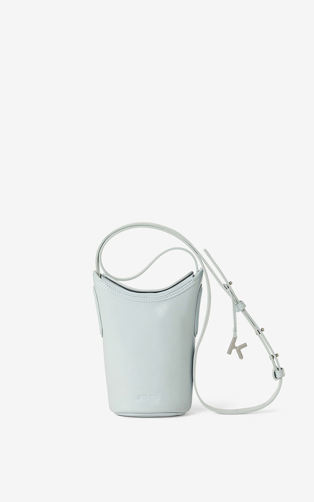 Small KENZO Onda leather bucket bag 1
