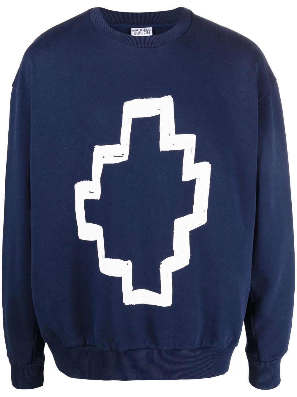 Tempera cotton sweatshirt - 1