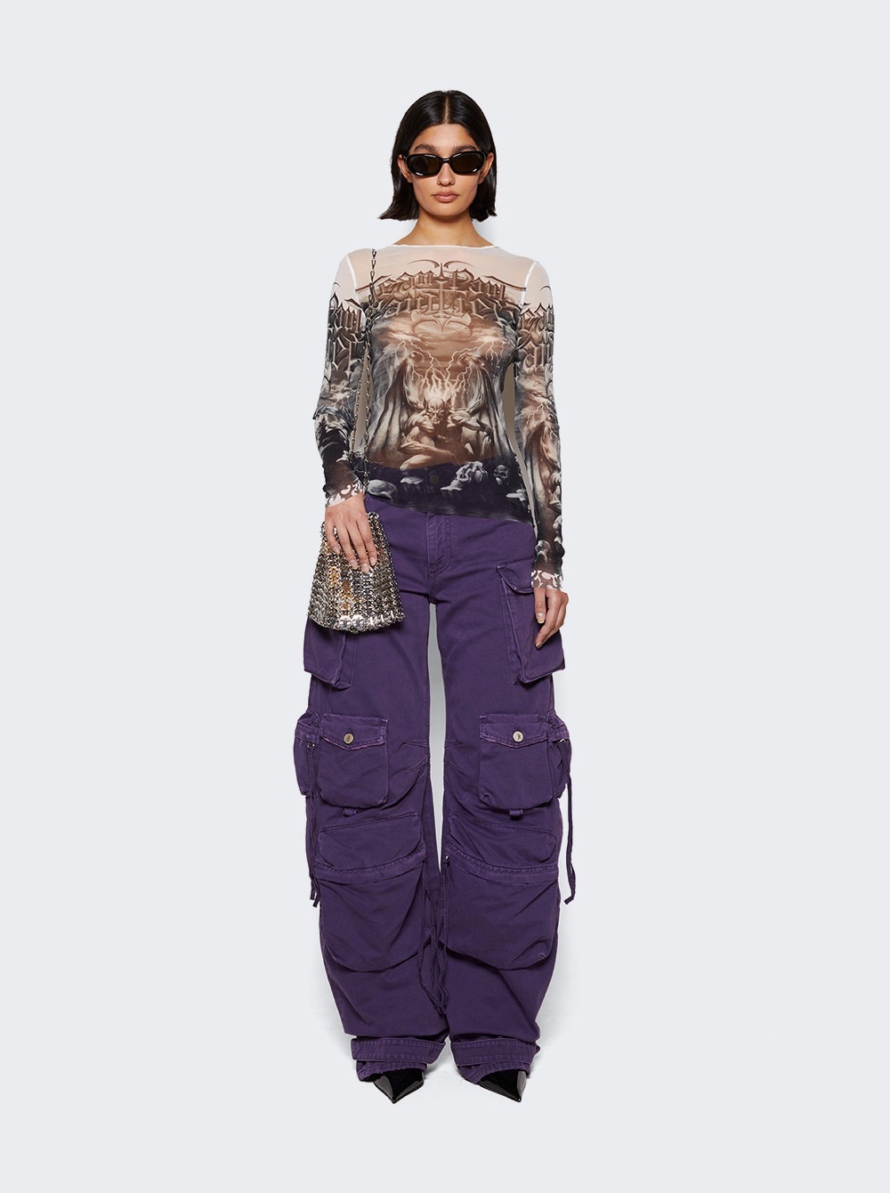 Fern Long Pants Purple - 2