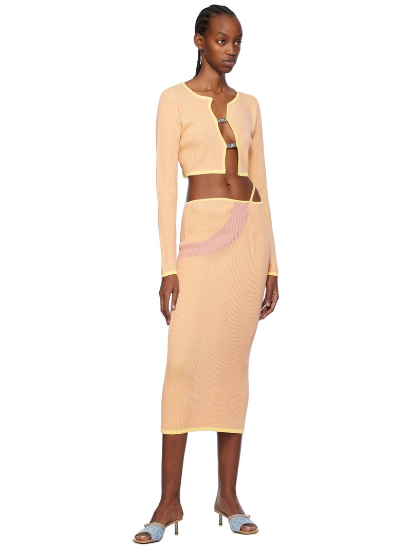 GCDS Pink Comma Cardigan outlook